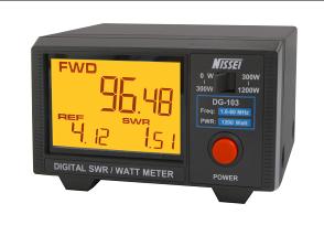 Nissei DG-103 Digital Display SWR/Power Meter SWR &amp; Power Meters at £131.95  | Ham Radio